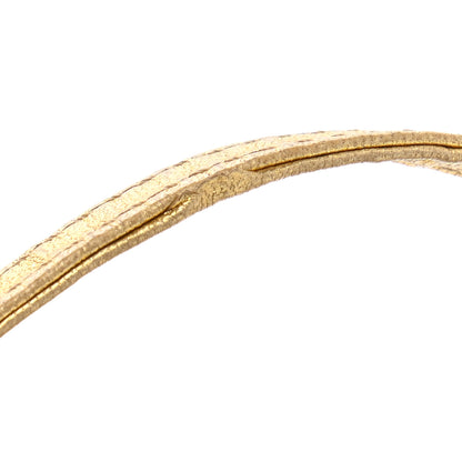 Fendi Sequin Paillettes Mini Half Moon Baguette Gold 11 of 13