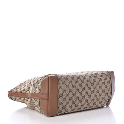 Gucci Monogram Medium Craft Tote Brown 5 of 15