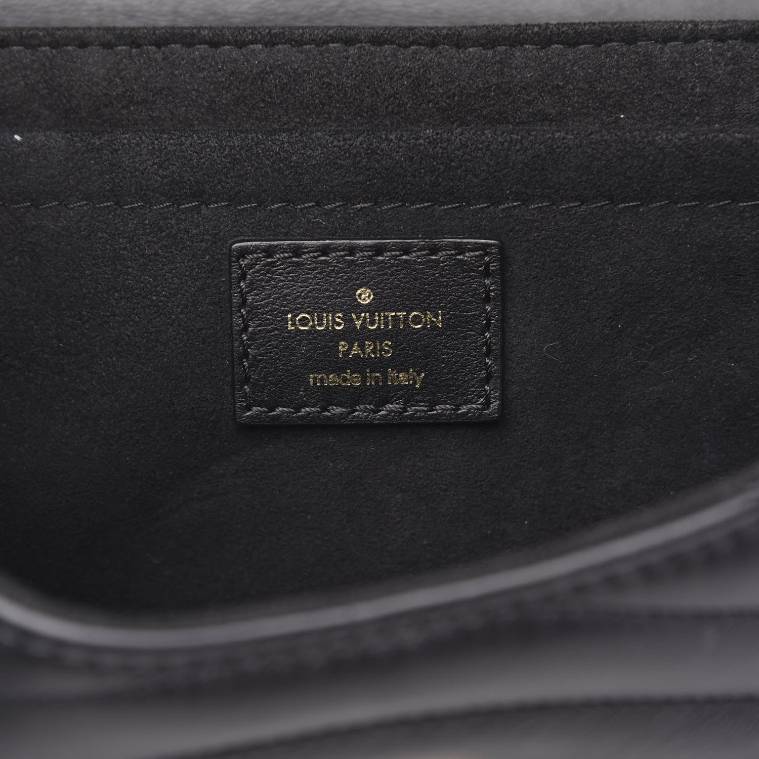 Louis Vuitton Calfskin New Wave Chain MM Black 6 of 11