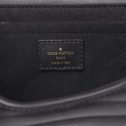 Louis Vuitton Calfskin New Wave Chain MM Black 6 of 11