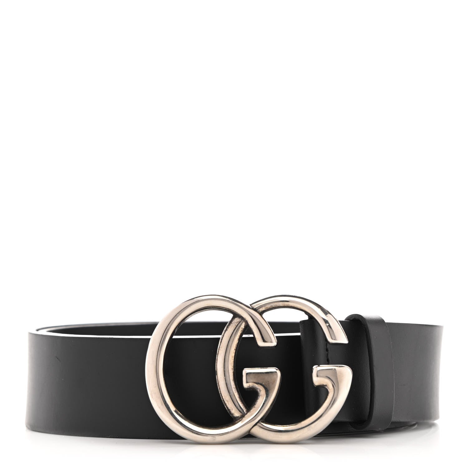 Gucci Smooth Calfskin Double G 40mm Belt 95 38 Black 1 of 6