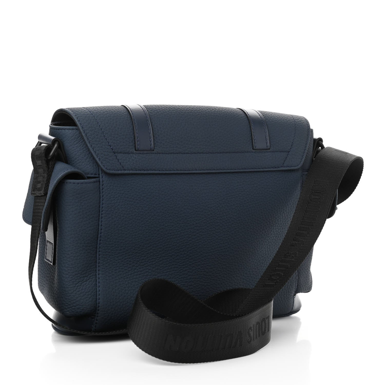 Louis Vuitton Taurillon Christopher Messenger Bleu Marine 3 of 9