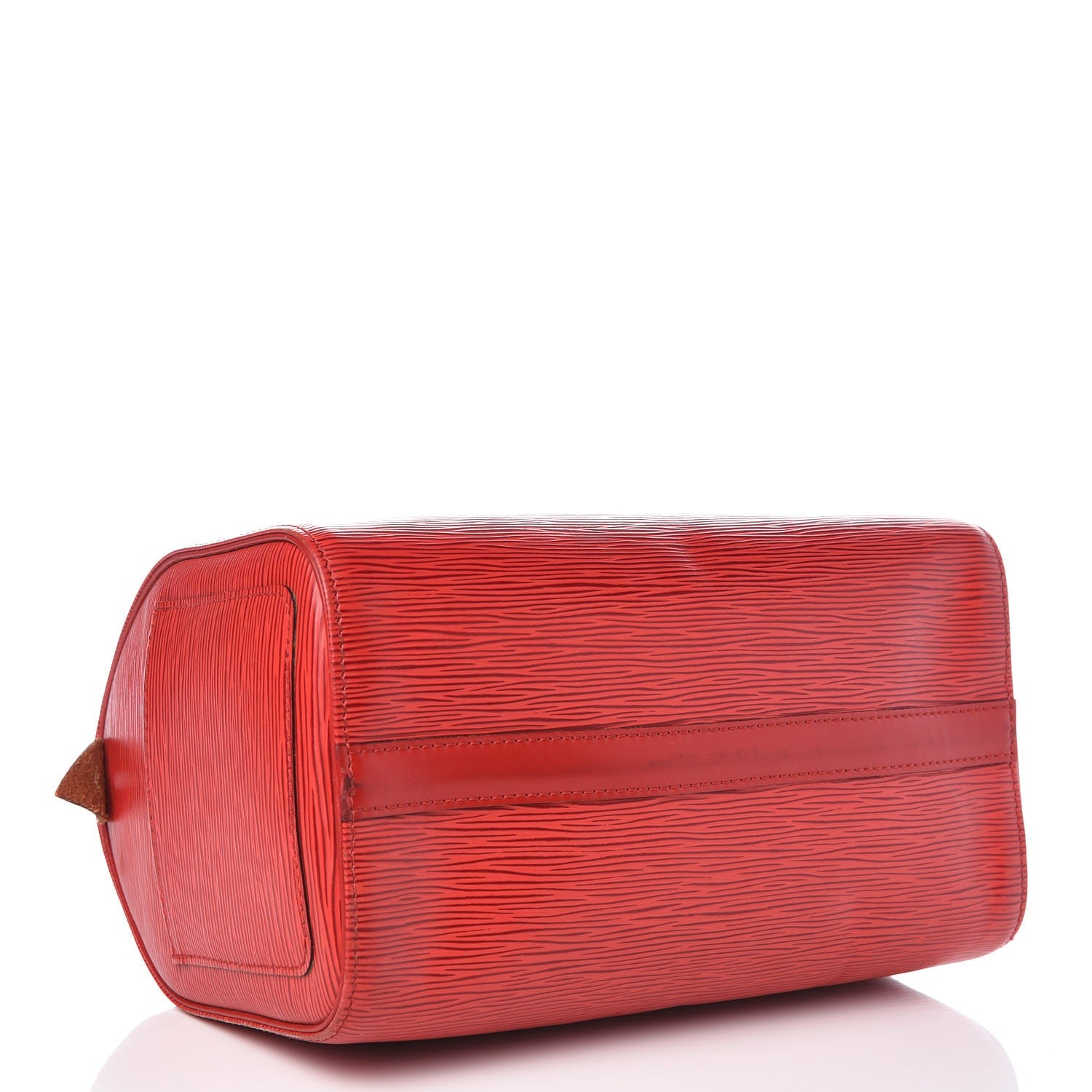 Louis Vuitton Epi Speedy 25 Castillan Red 4 of 15