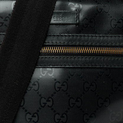 Gucci Imprime Monogram Medium Messenger Bag Black 9 of 12