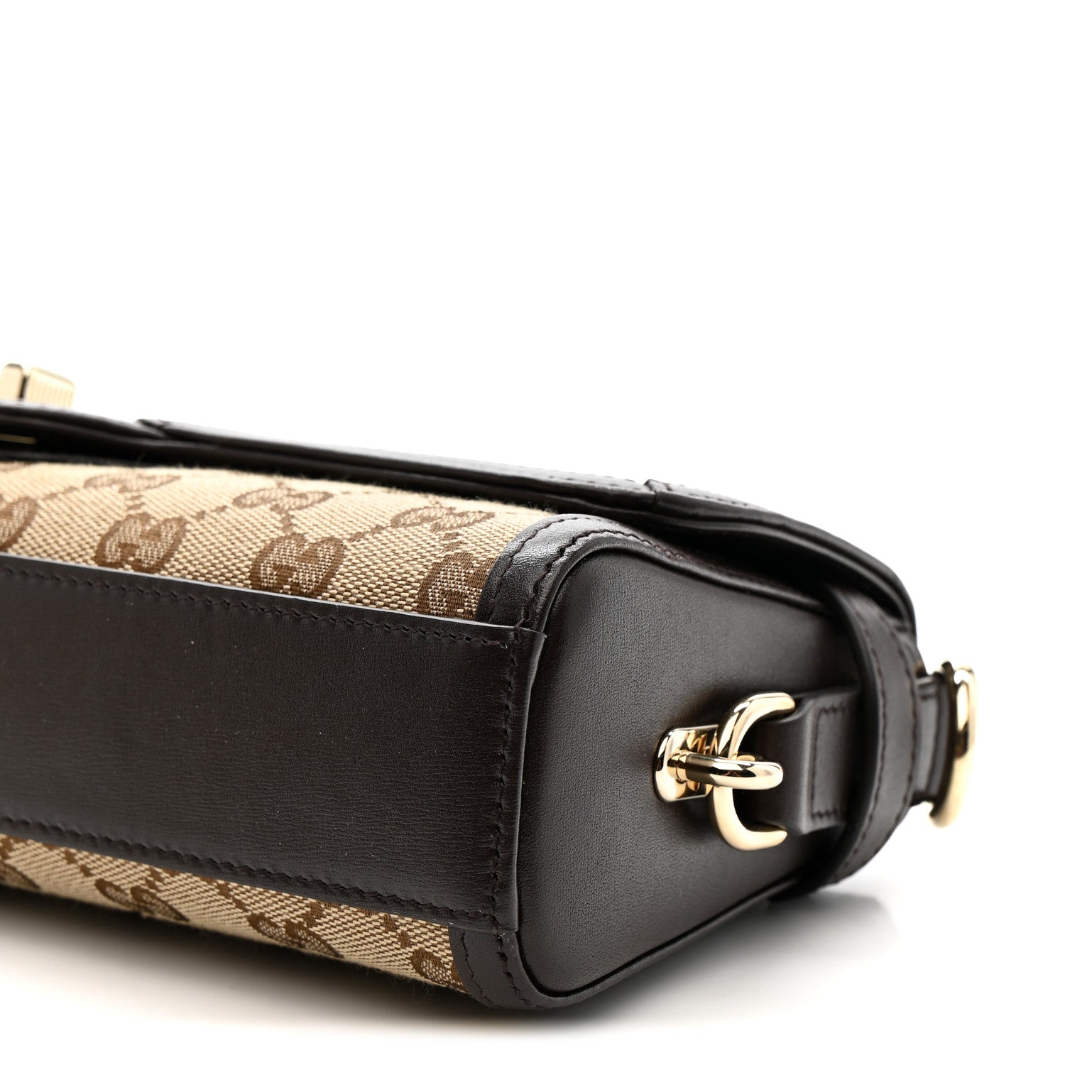 Gucci GG Monogram Small Luce Shoulder Bag Beige Ebony 10 of 10