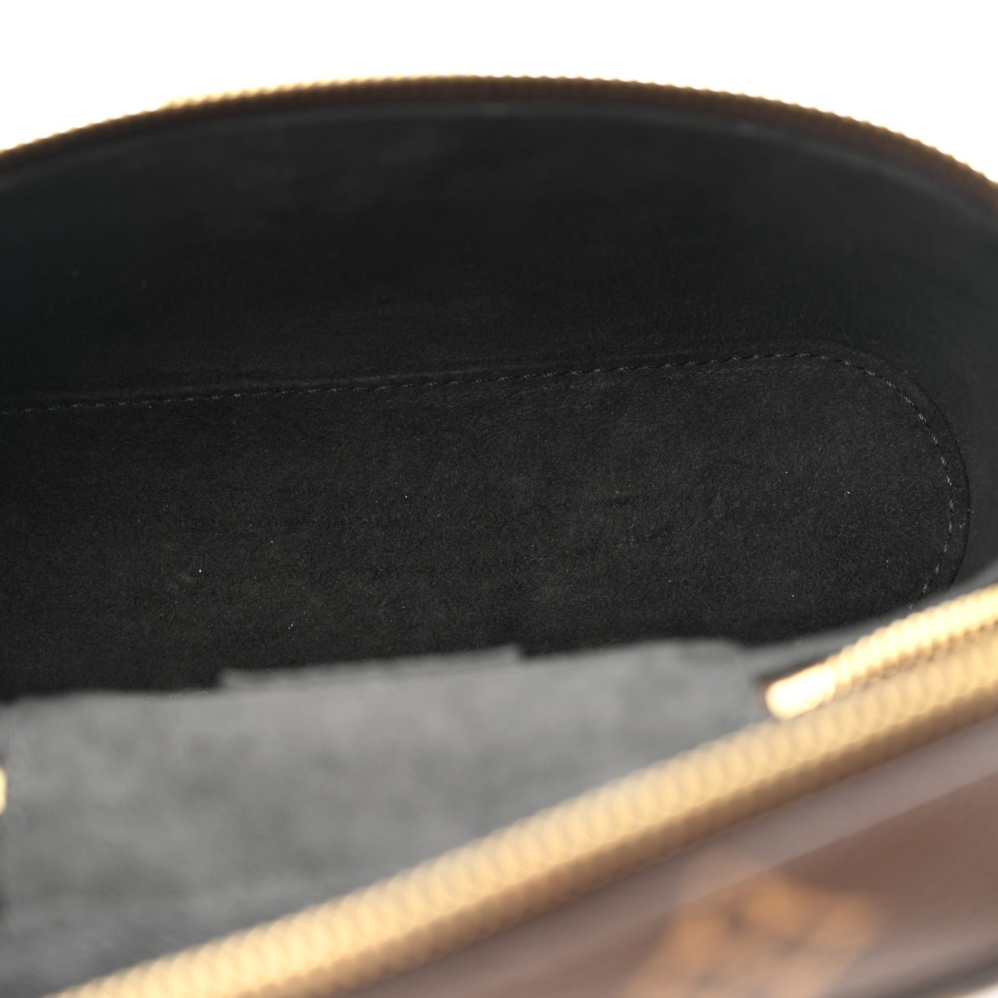Reverse Monogram Vanity Chain Pouch