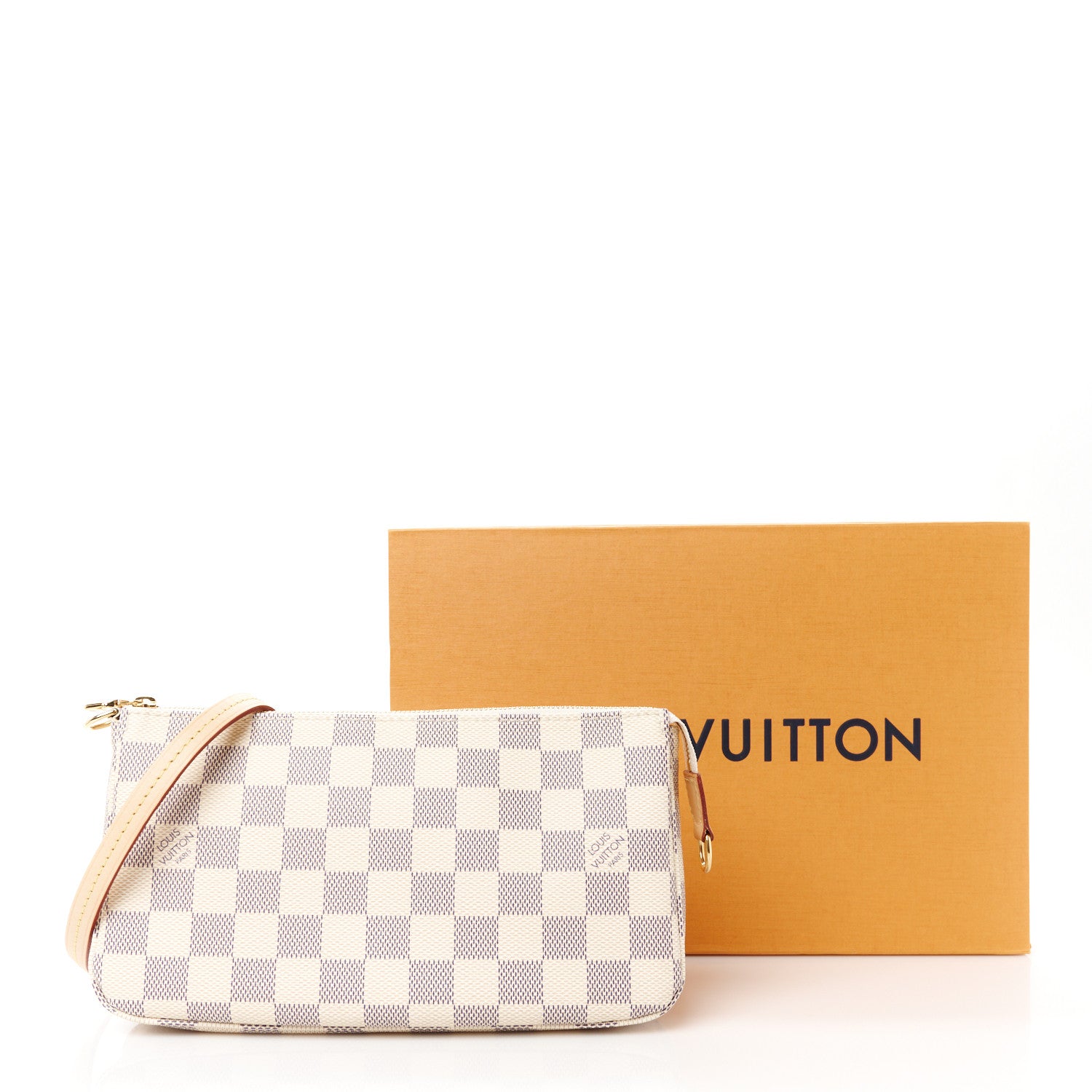 Louis Vuitton Damier Azur Pochette Accessories NM 13 of 13
