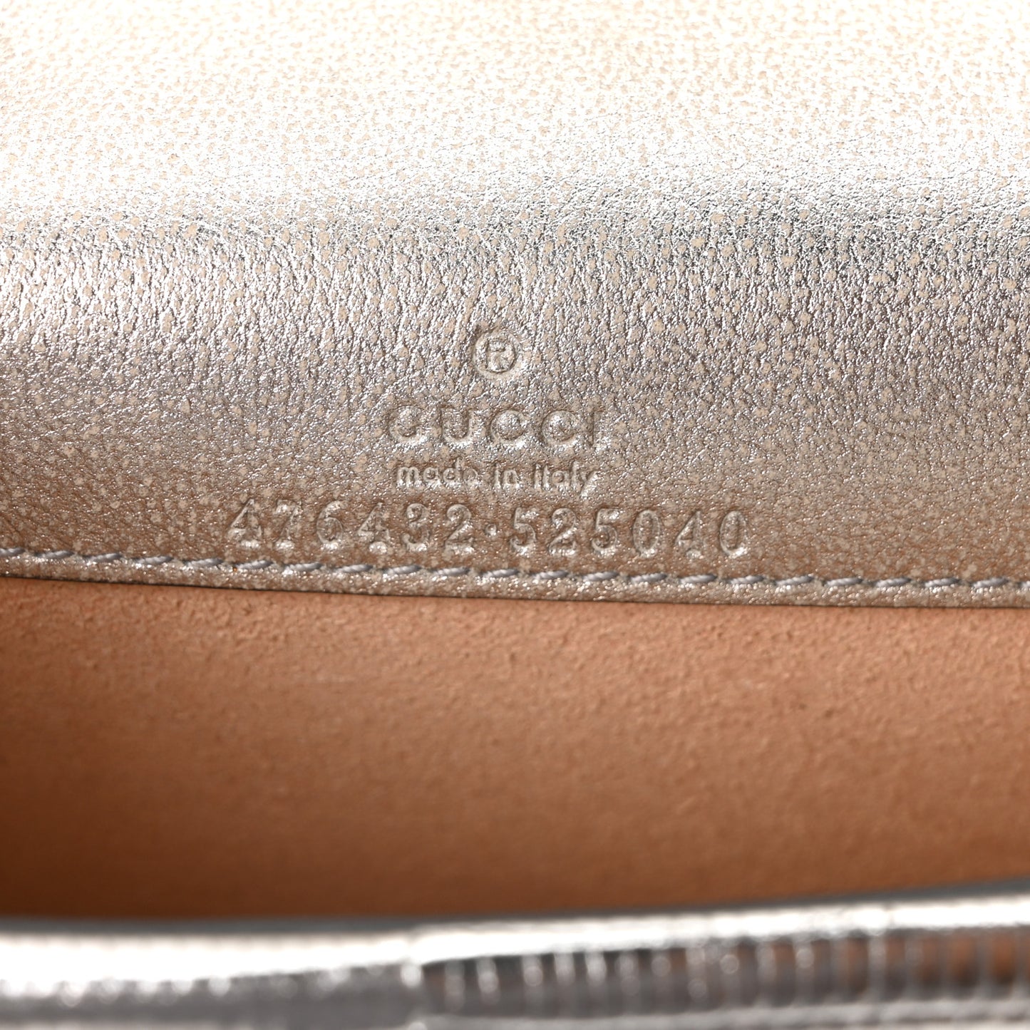 Lizard Super Mini Dionysus Bag  Silver