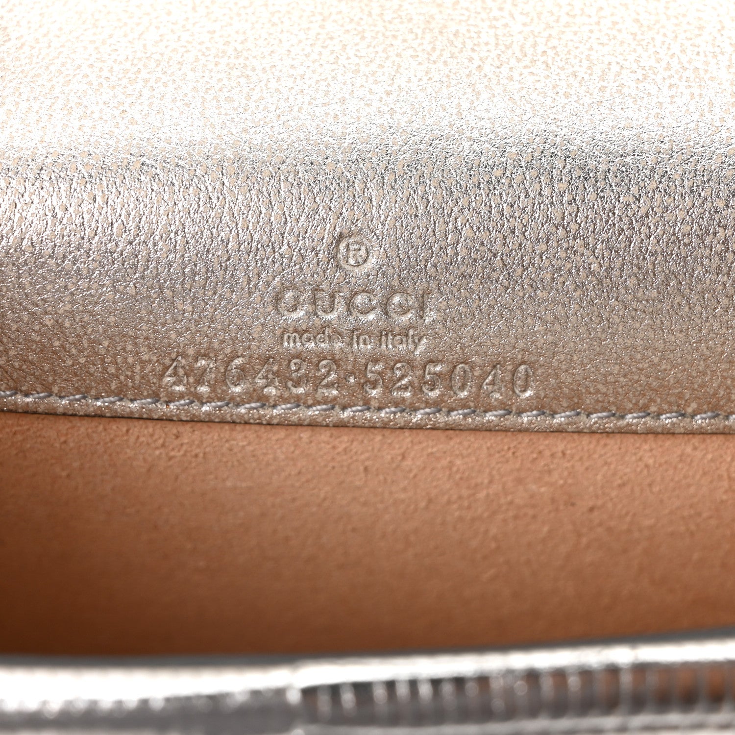 Gucci Lizard Super Mini Dionysus Bag  Silver 5 of 8
