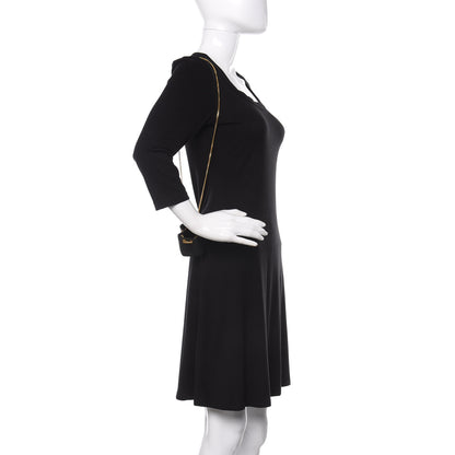 Chanel Lambskin Mini Drawstring Shoulder Bag Black 2 of 10