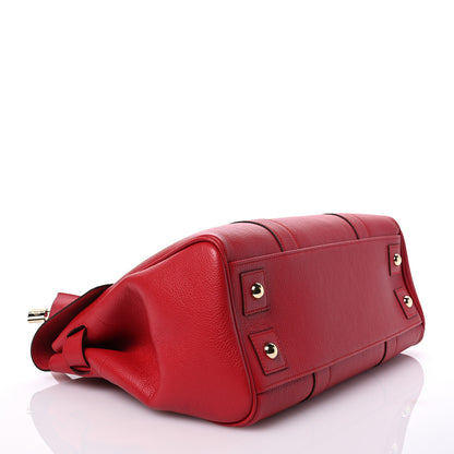 Mulberry Small Classic Grain Bayswater Fiery Red 4 of 11