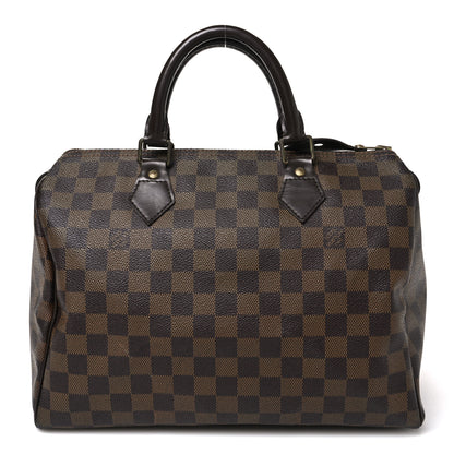 Louis Vuitton Damier Ebene Speedy 30 1 of 10