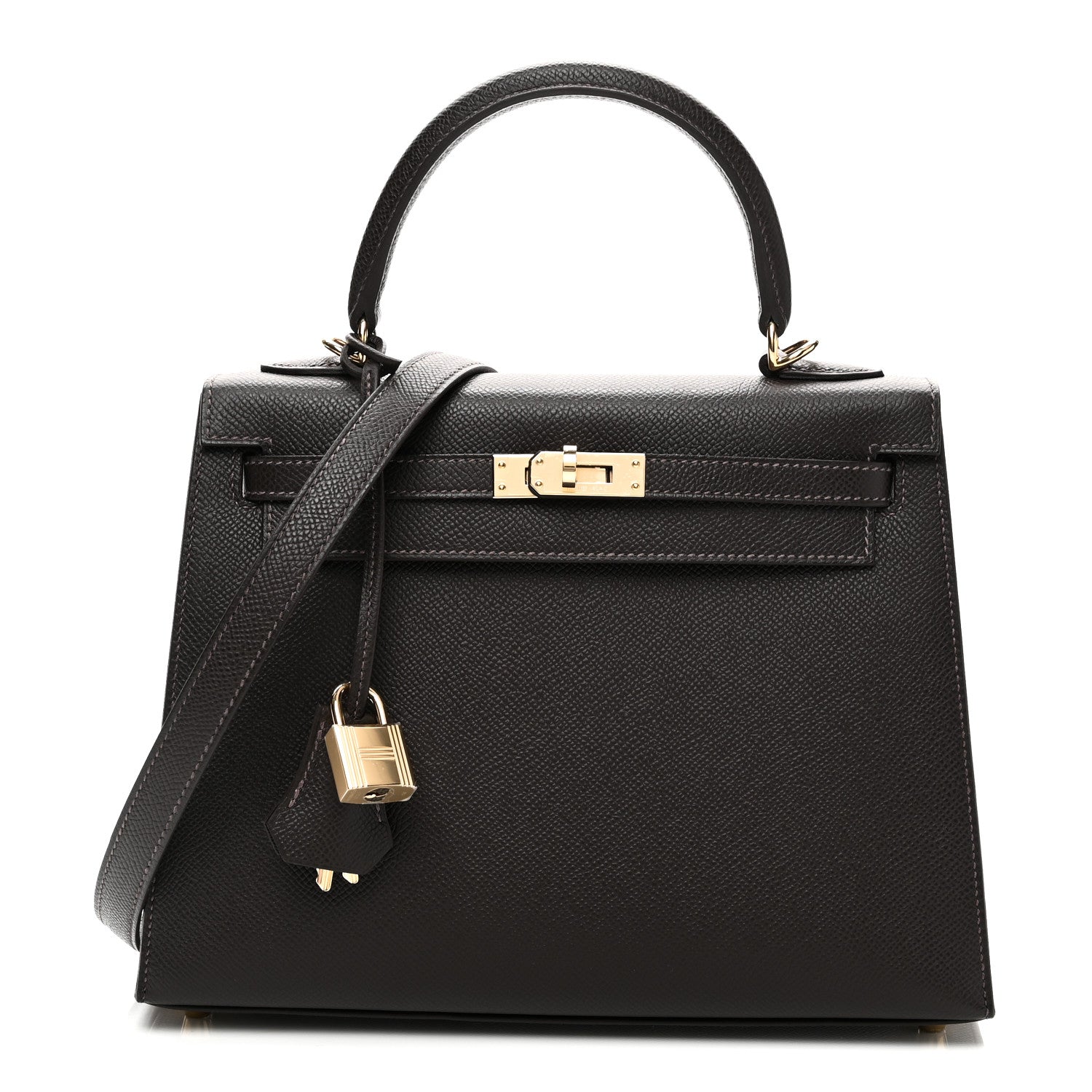 Hermes Epsom Kelly Sellier 25 Bai Brun 1 of 11