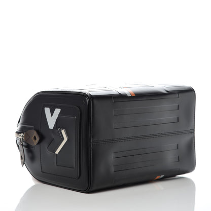 Louis Vuitton Epi Spaceship Embossed Speedy 25 Black 4 of 9