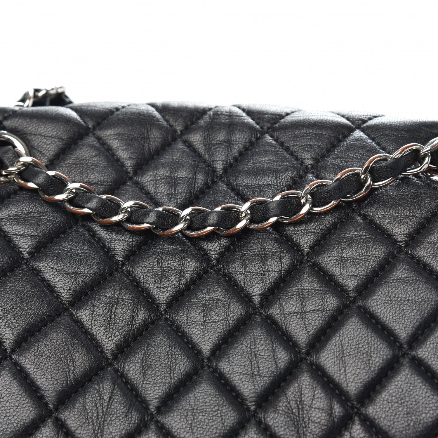 Chanel Calfskin Quilted Large Urban Spirit Backpack Black 10 of 11
