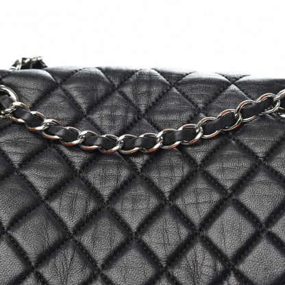 Chanel Calfskin Quilted Large Urban Spirit Backpack Black 10 of 11
