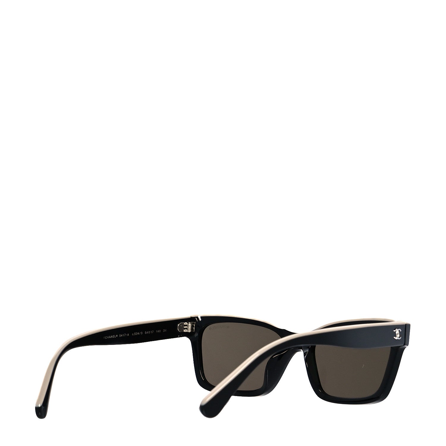 Chanel Acetate Square Sunglasses 5417-A Black 4 of 8