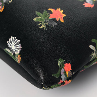 Saint Laurent Calfskin Flower Printed Small Monogram Crossbody Bag Black Multicolor 11 of 16