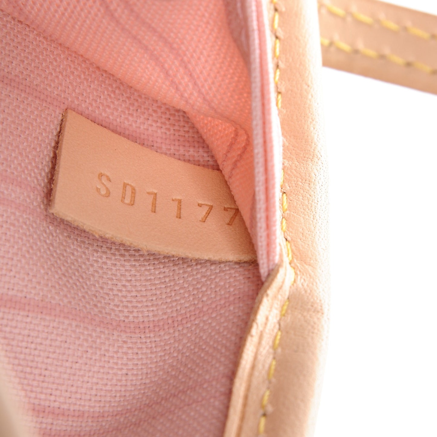 Damier Azur Neo Neverfull MM Rose Ballerine
