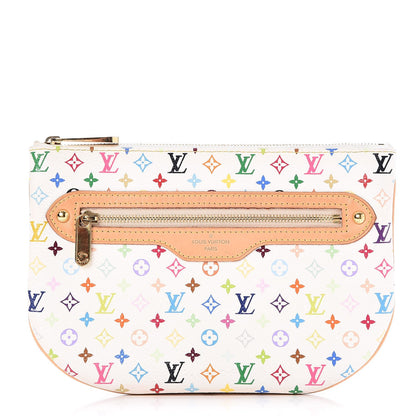 Louis Vuitton Monogram Multicolor Pochette Plate GM White 1 of 7