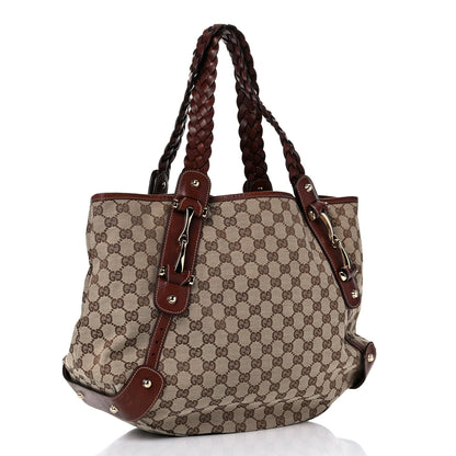 Gucci Monogram Medium Pelham Shoulder Bag Brown 5 of 12