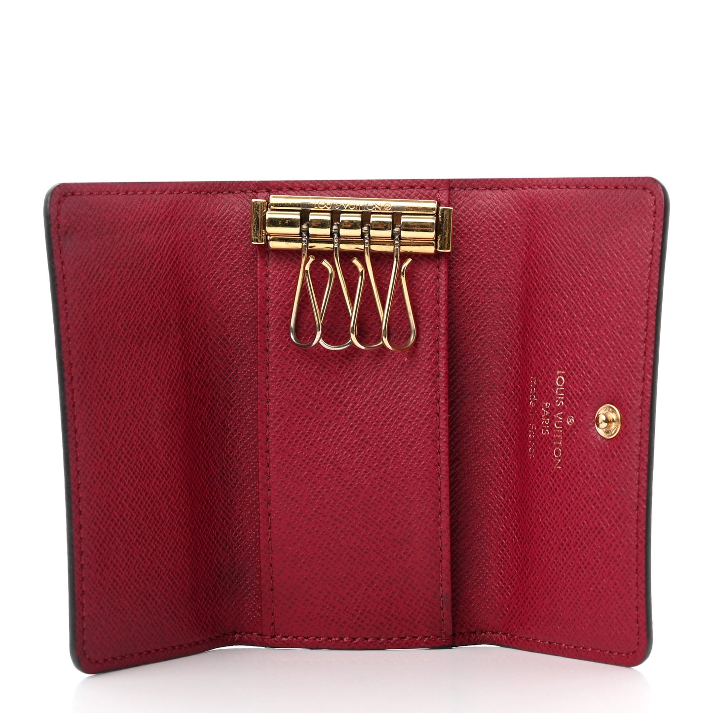 Monogram 4 Key Multicles Holder Fuchsia