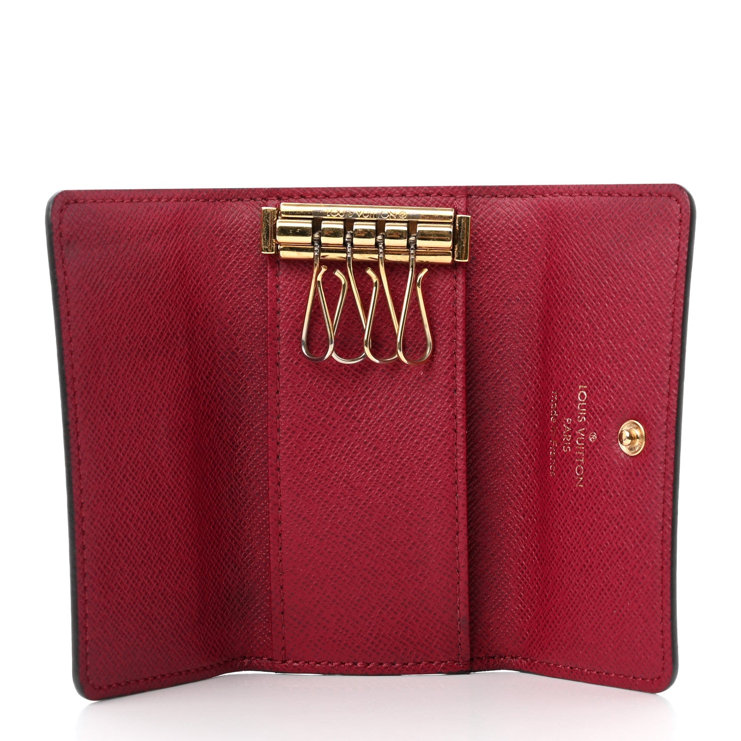 Louis Vuitton Monogram 4 Key Multicles Holder Fuchsia 5 of 6