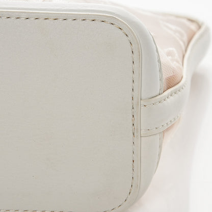 Louis Vuitton Monogram Transparence Transparent Lockit Clutch White 7 of 7