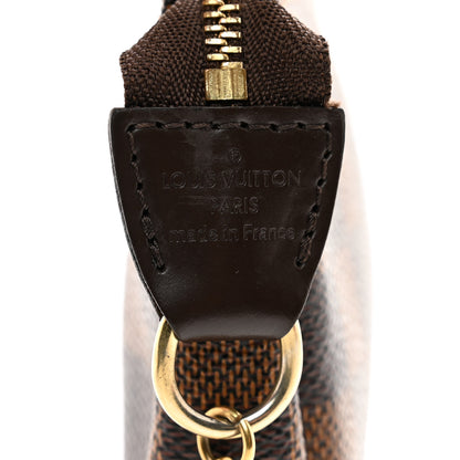 Louis Vuitton Damier Ebene Complice Trunks and Bags Mini Pochette Accessories Red 7 of 8