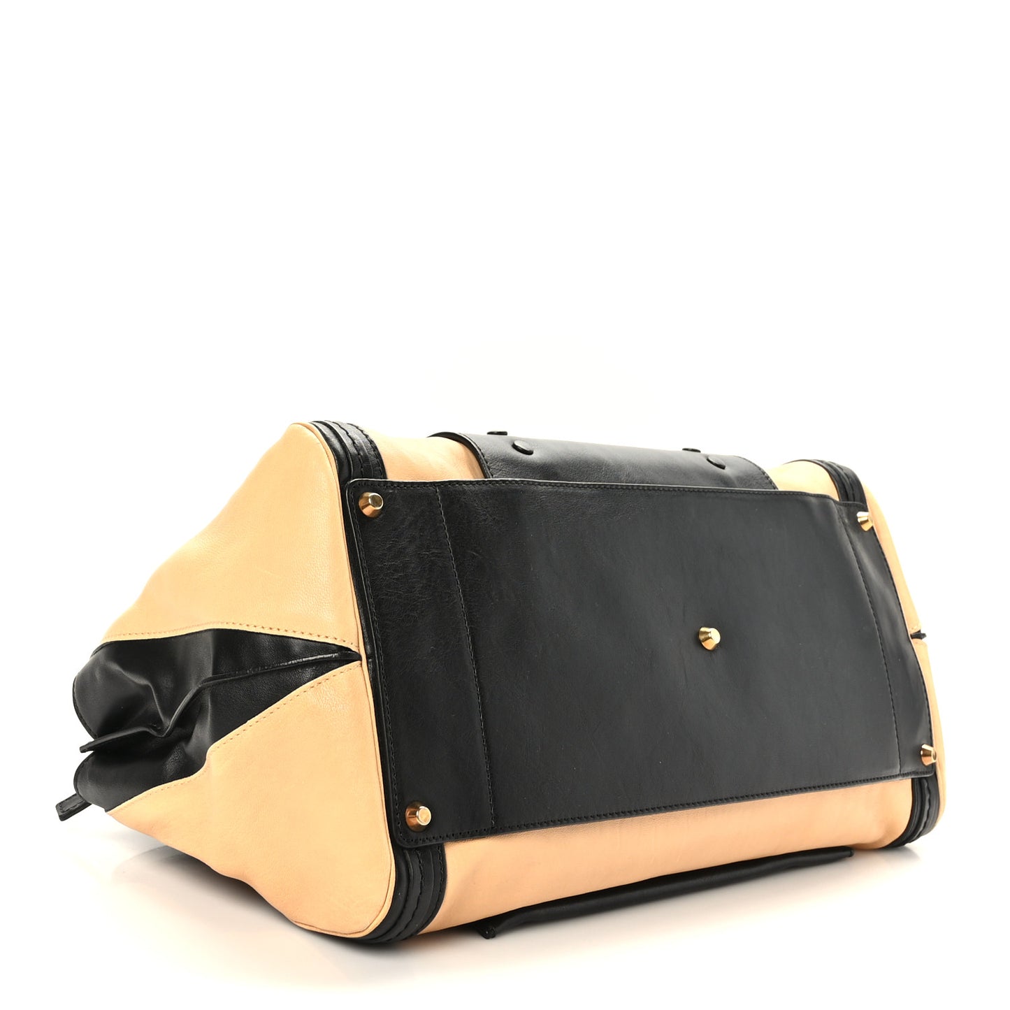 Calfskin Alice Satchel Biscotti Beige