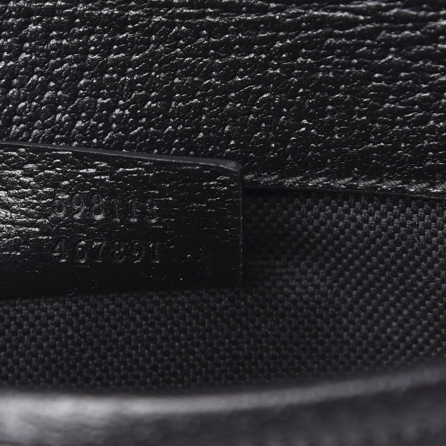 Gucci GG Supreme Monogram Psychedelic Slim Belt Bag Black 6 of 9