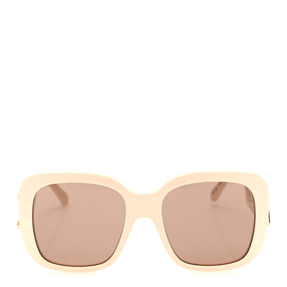 Louis Vuitton Acetate LV GO-14 XL Square Sunglasses Z2148W Cream 2 of 8