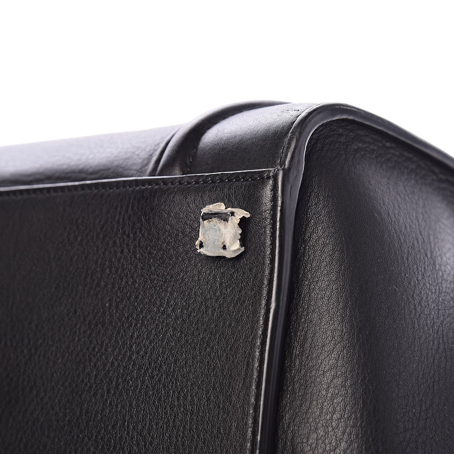 Celine Supple Calfskin Medium Phantom Luggage Black 10 of 13