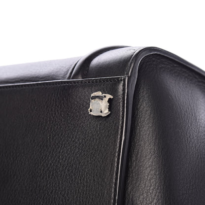 Celine Supple Calfskin Medium Phantom Luggage Black 10 of 13