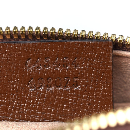 Gucci GG Supreme Monogram Small Horsebit 1955 Shoulder Bag Beige Brown Sugar 7 of 9