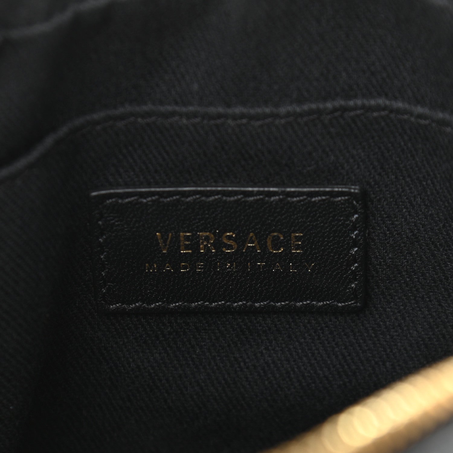 Versace Nappa Quilted Medusa Camera Bag Black 6 of 9