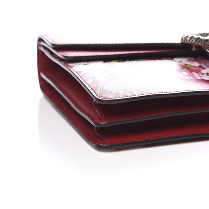 Gucci Calfskin Blooms Print Medium Dionysus Shoulder Bag Romantic Cherry Multicolor 9 of 11