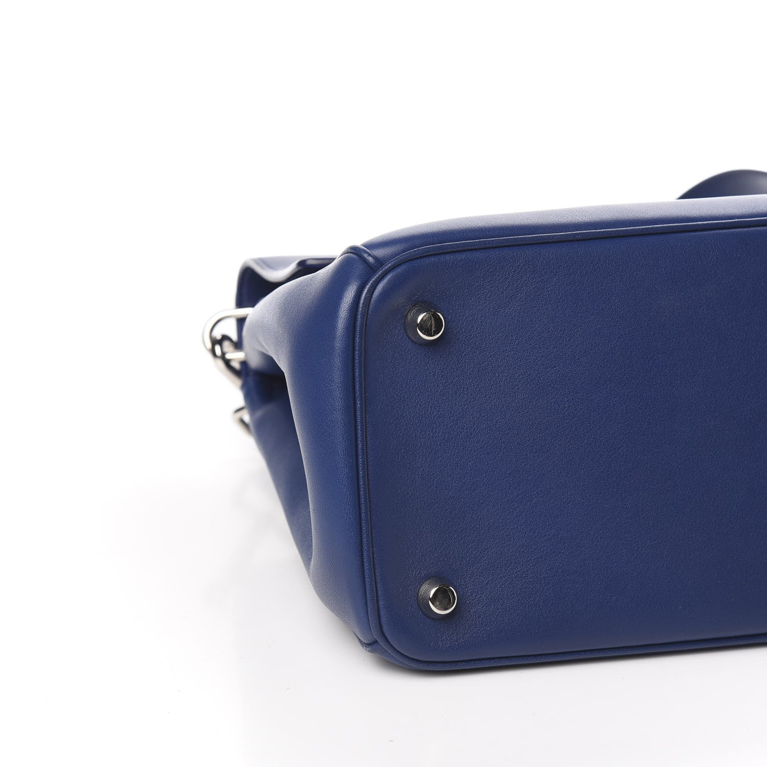 Christian Dior Smooth Calfskin Small Tri-Color Be Dior Flap Blue Celeste Deep Green 8 of 10