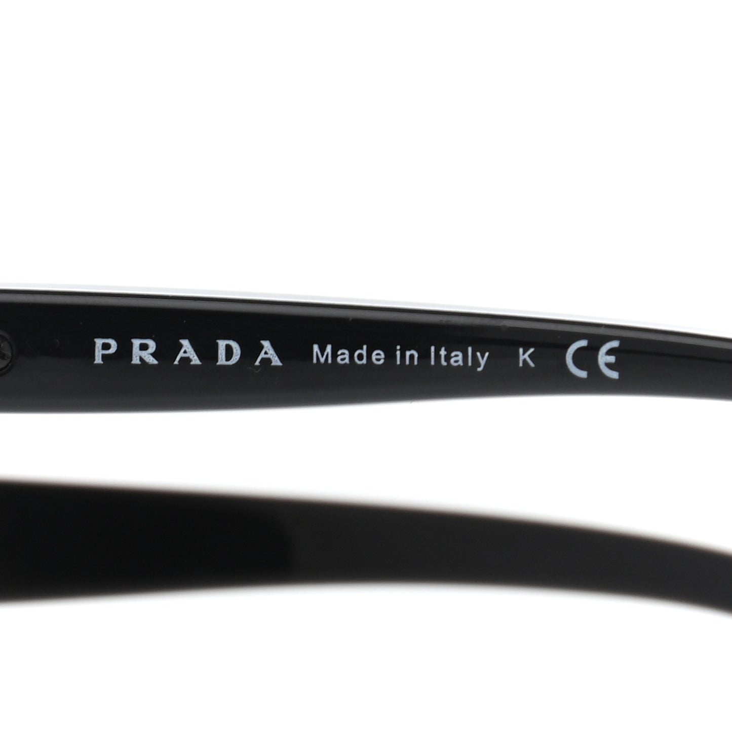 Acetate Square Sunglasses SPR 08O Black