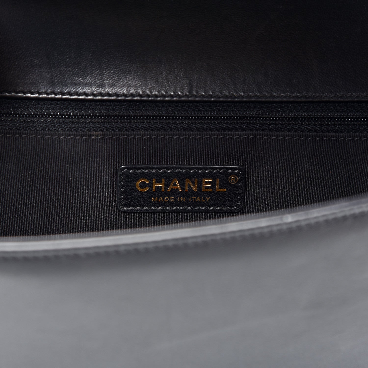 Chanel Lambskin Quilted New Medium Boy Flap Black 8 of 10