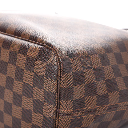 Louis Vuitton Damier Ebene Neo Neverfull MM Rose Ballerine 16 of 17