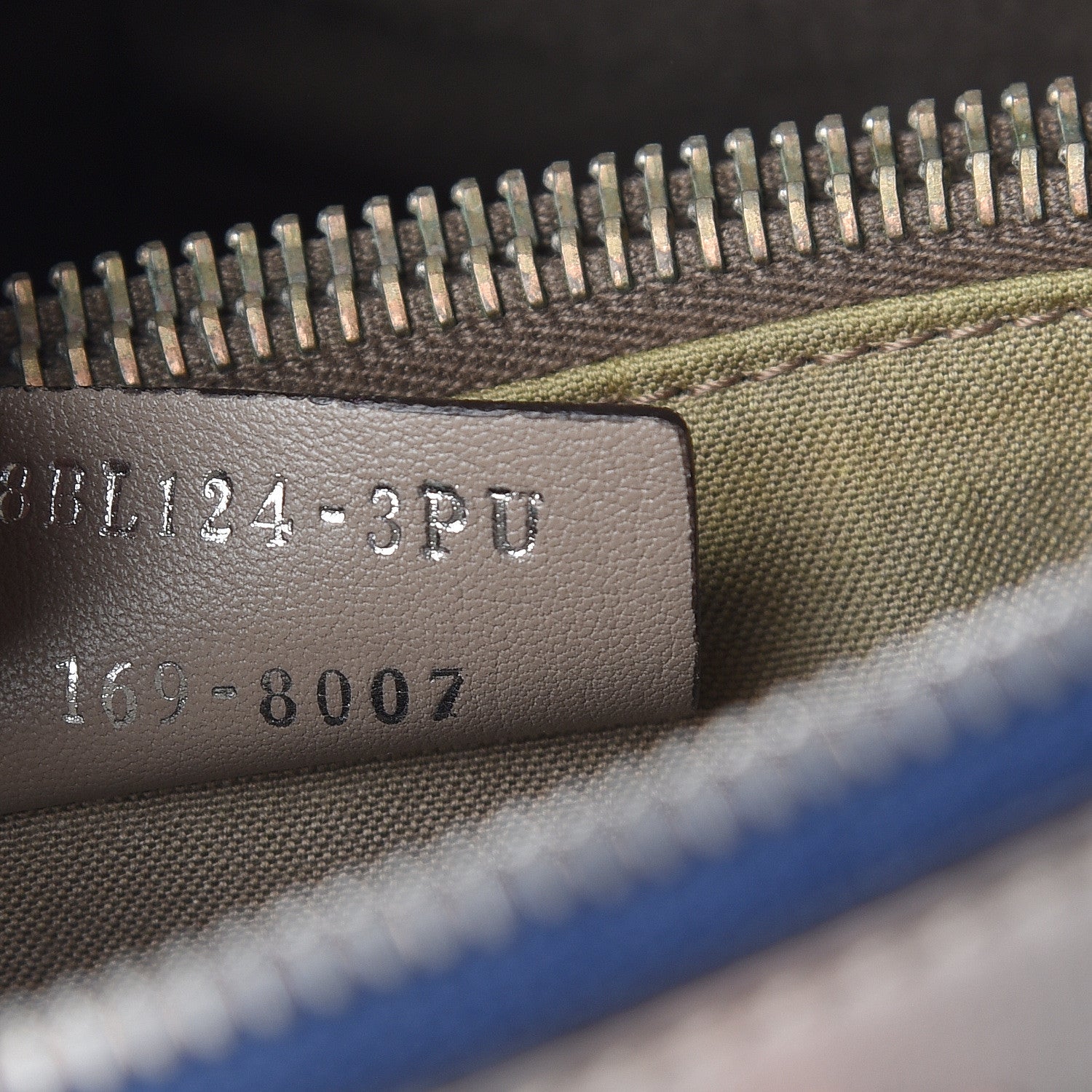 Fendi Vitello Dolce 4 Color Medium By The Way Boston Bag Grigio Polvere Emerald Multicolor 7 of 10