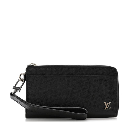 Louis Vuitton Taiga Dragonne Zippy Wallet Ardoise 1 of 9