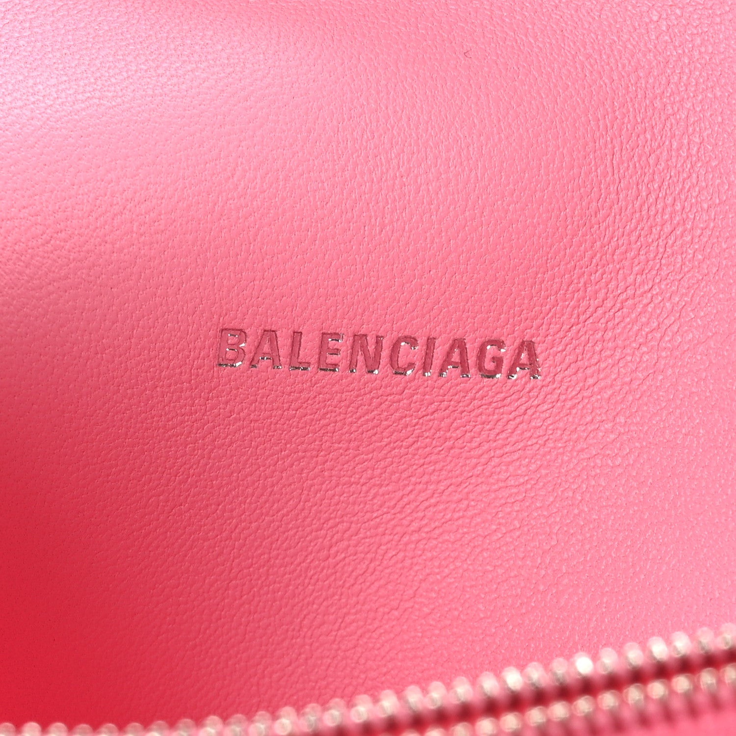 Balenciaga Crushed Calfskin Quilted Small Crush Chain Bag Sweet Pink 6 of 9