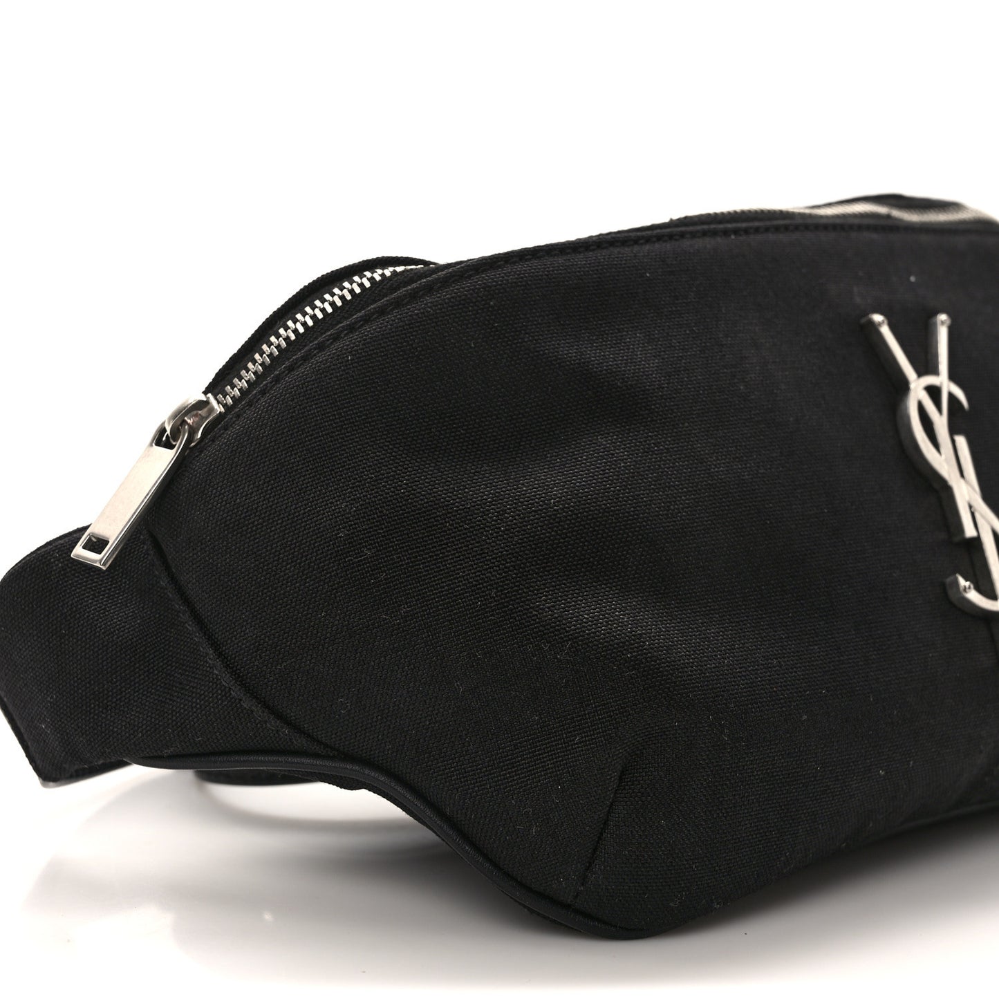 Canvas Monogram Belt Bag Black
