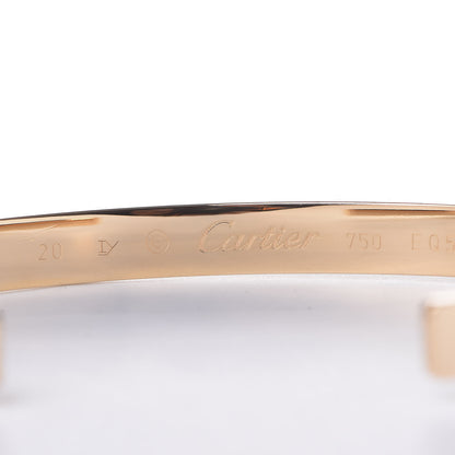 Cartier 18K Yellow Gold LOVE Cuff Bracelet 20 4 of 7