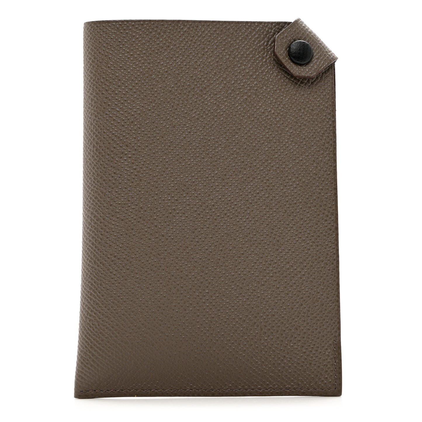 Epsom Tarmac Dot PM Passport Holder Etain Black