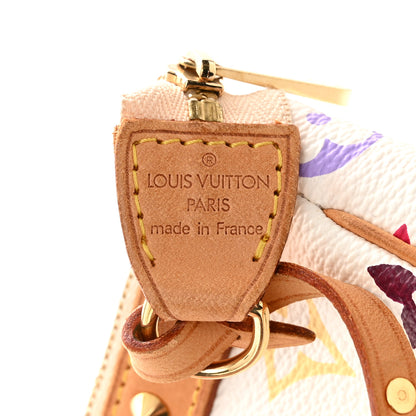 Louis Vuitton LOUIS VUITTON Monogram Multicolor Pochette Accessories White 6 of 10