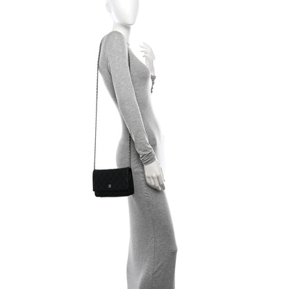 Chanel Caviar Quilted Wallet on Chain WOC Black 3 of 11