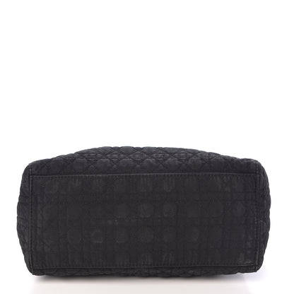 Christian Dior Nylon Cannage Medium Lady Dior Black 17 of 21